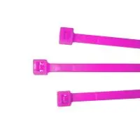 Kabelbinder, neonpink, 100 St