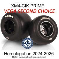 Kart Reifen Set Vega Weiß XM4 CIK PRIME - SECOND CHOICE