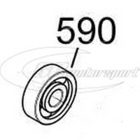 Stock 22x7x7 f. Water pump "Waterswift" 527-2RSH C3